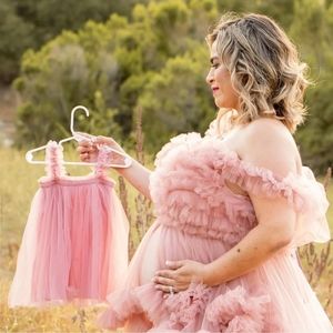 First Birthday / Cake Smash Girl Pink Tulle Dress